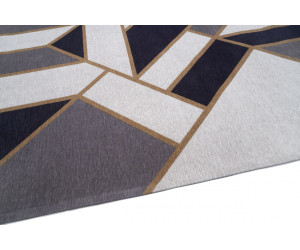 Alfombra GATSBY DARK BLUE (Art Deco Collection)